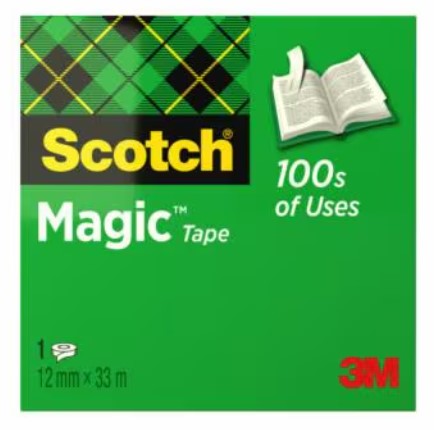 Scotch Magic™ Tape Klebefilm matt 12,0 mm x 33,0 m 1 Rolle
