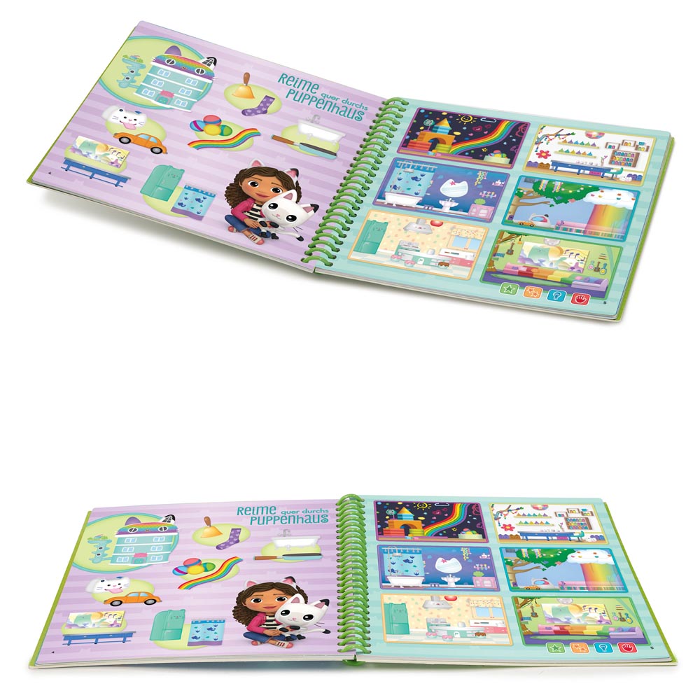 MagiBook Lernstufe 2 - Gabby''s Dollhouse inkl. Story''Friend Lernfigur, Lernbuch