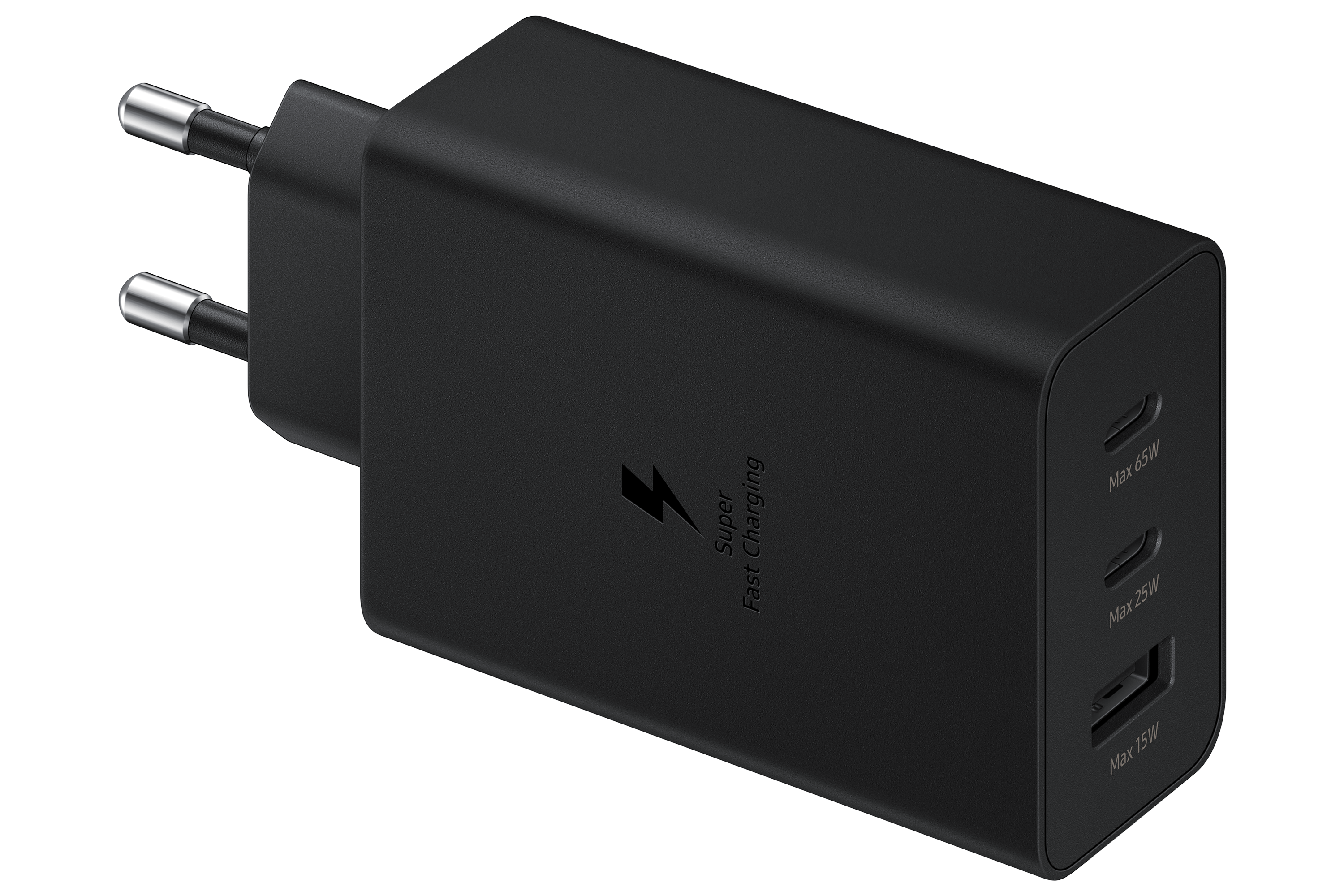 Samsung EP-T6530 - Netzteil - 65 Watt - 2 x USB-C - schwarz