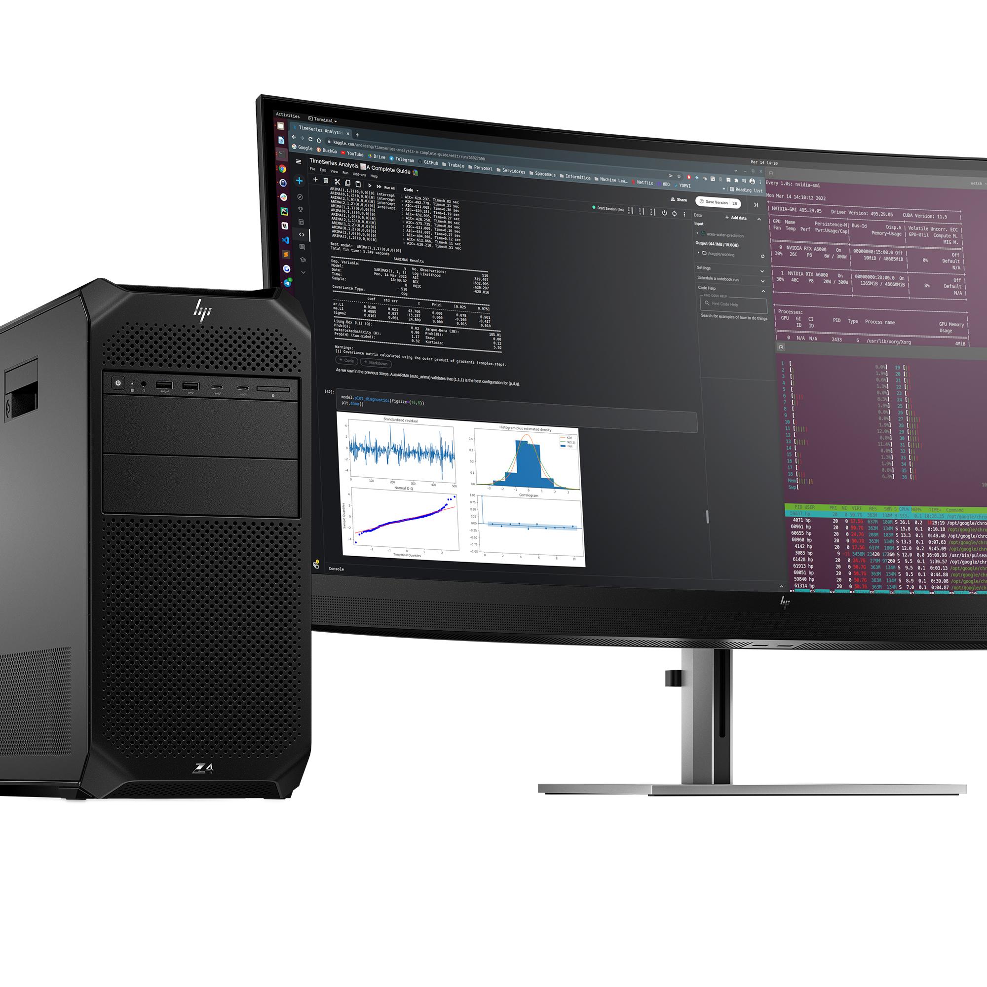 Z4 G5 TWR W3-2535 64G 1TB W11P RTX 4000 1/1/1