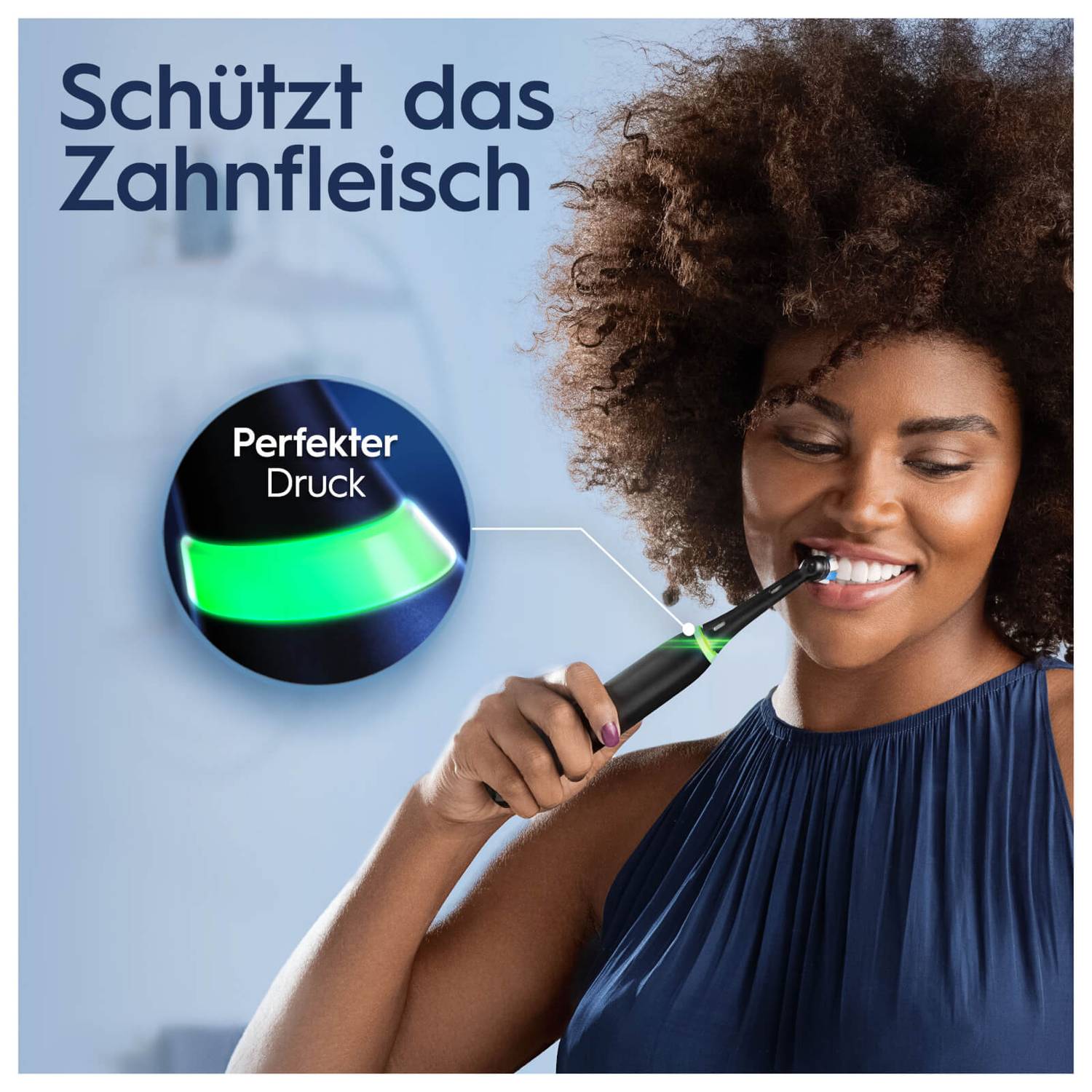 Braun Oral-B iO Series 4 mit Reiseetui Matt Black