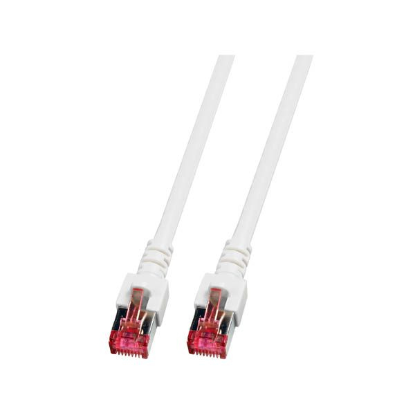 EFB RJ45 Patchkabel S/FTP Cat.6 LSZH 1.00m weiß