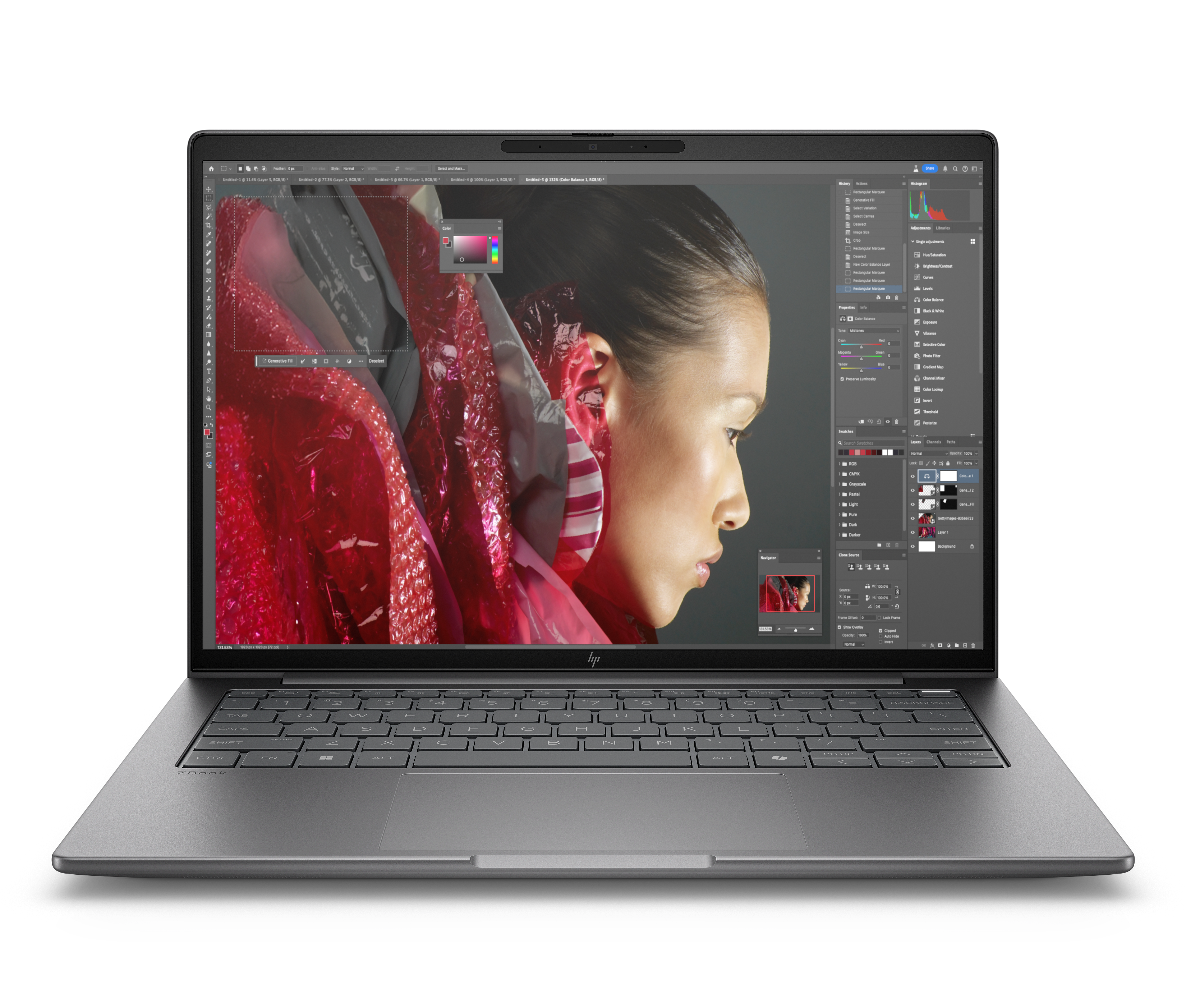 HP ZBook 8 G1i Intel Core Ultra 7 255H 35,56cm 14Zoll 2,5k 32GB 1TB/SSD W11P 3J Gar (DE)