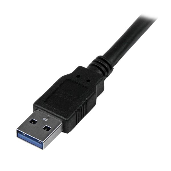 STARTECH.COM 3m Black SuperSpeed USB 3.0 Cable A to B - M/M