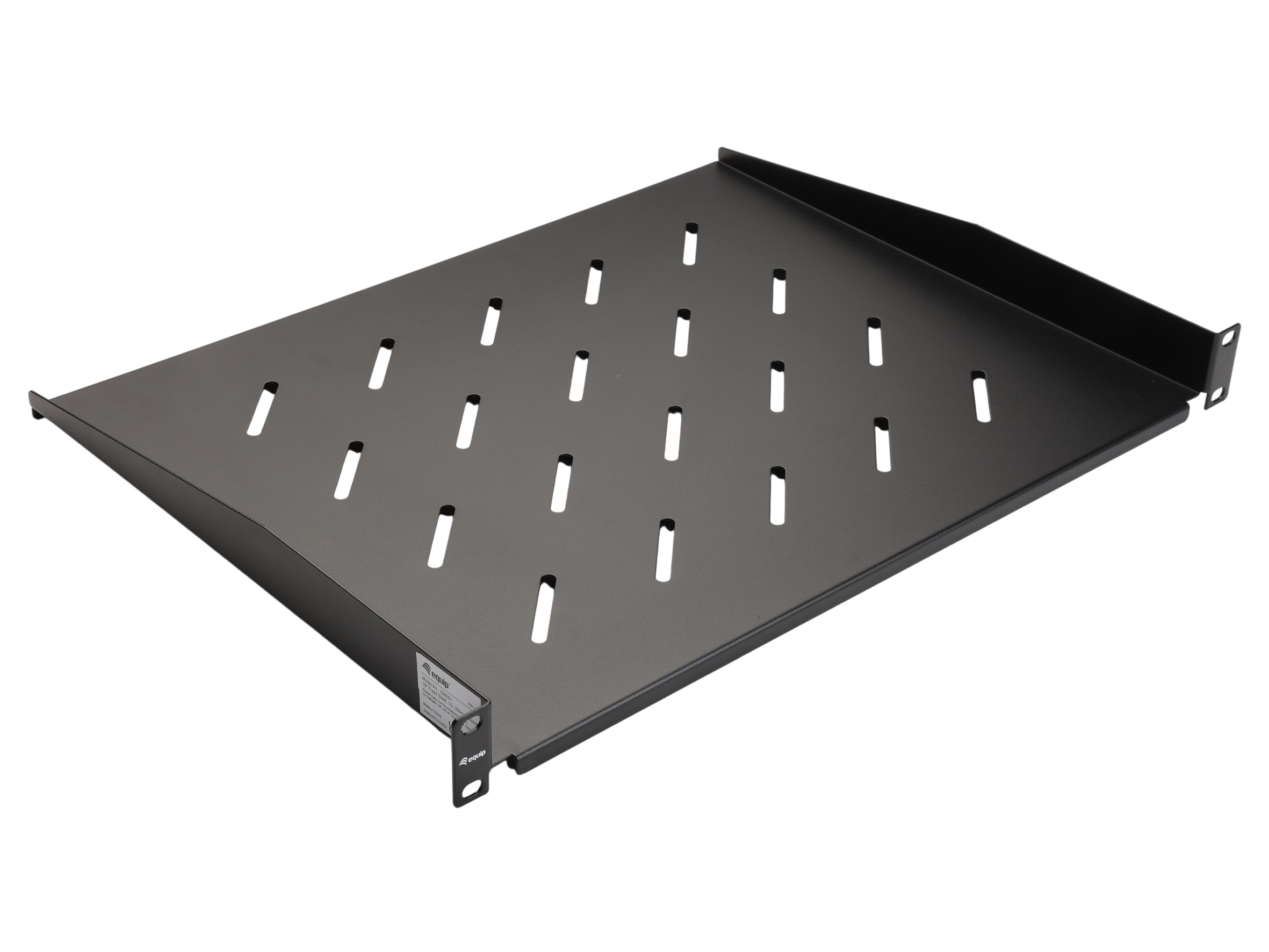 Equip 19 Fachboden fest für Serverschränke 35cm 1U schwarz
