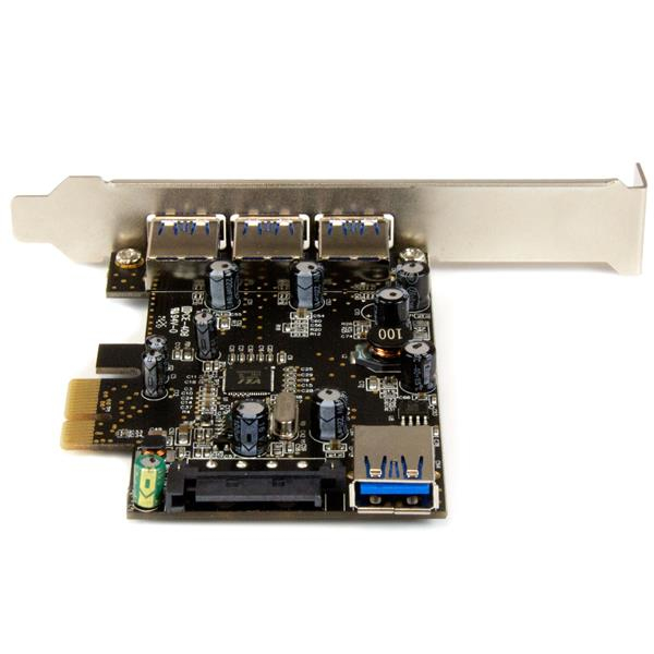 StarTech.com PCI Express USB 3.0 Karte 4 Port Schwarz