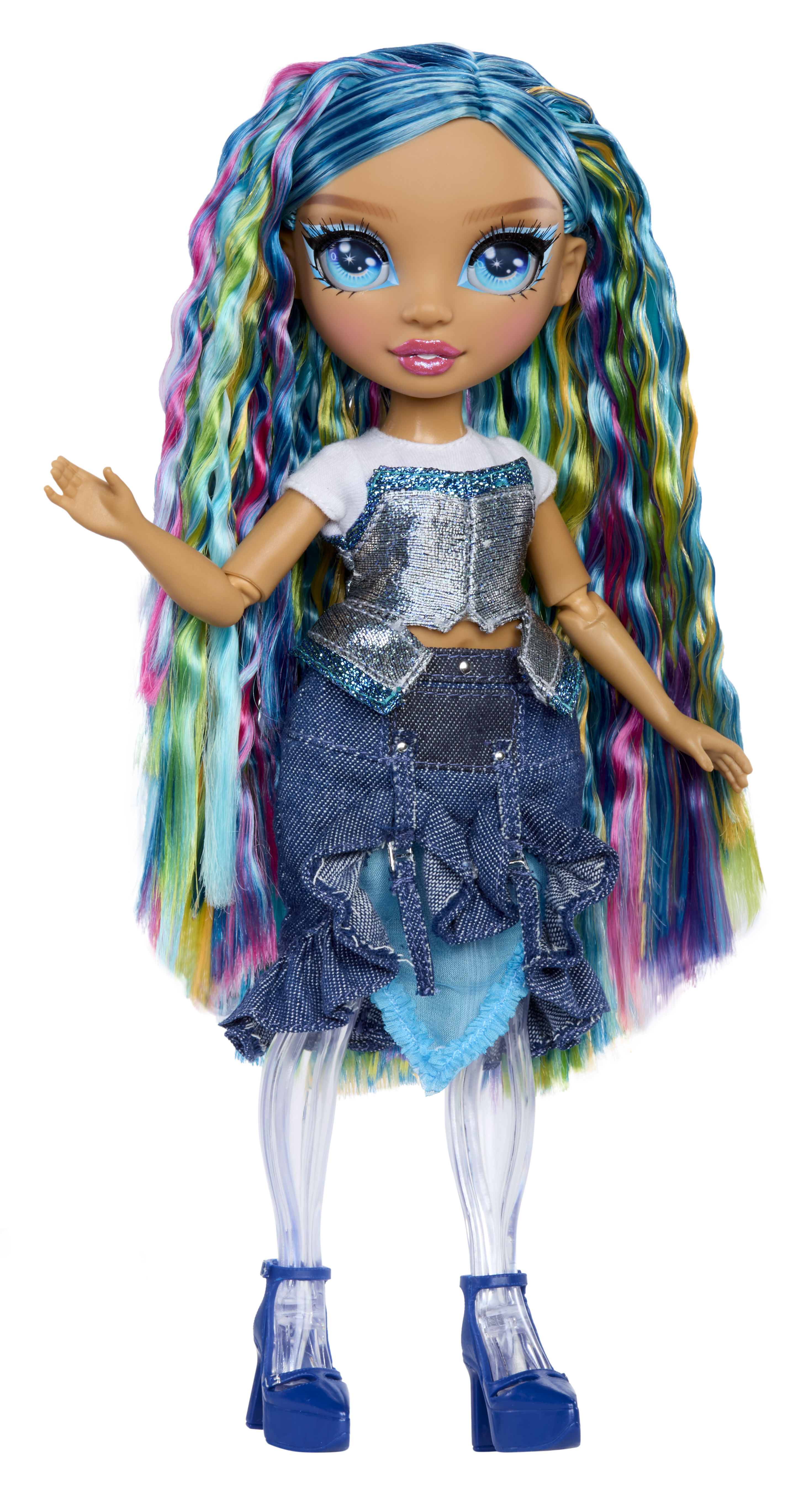 Rainbow High Shimmers with Slime - Skyler, Puppe