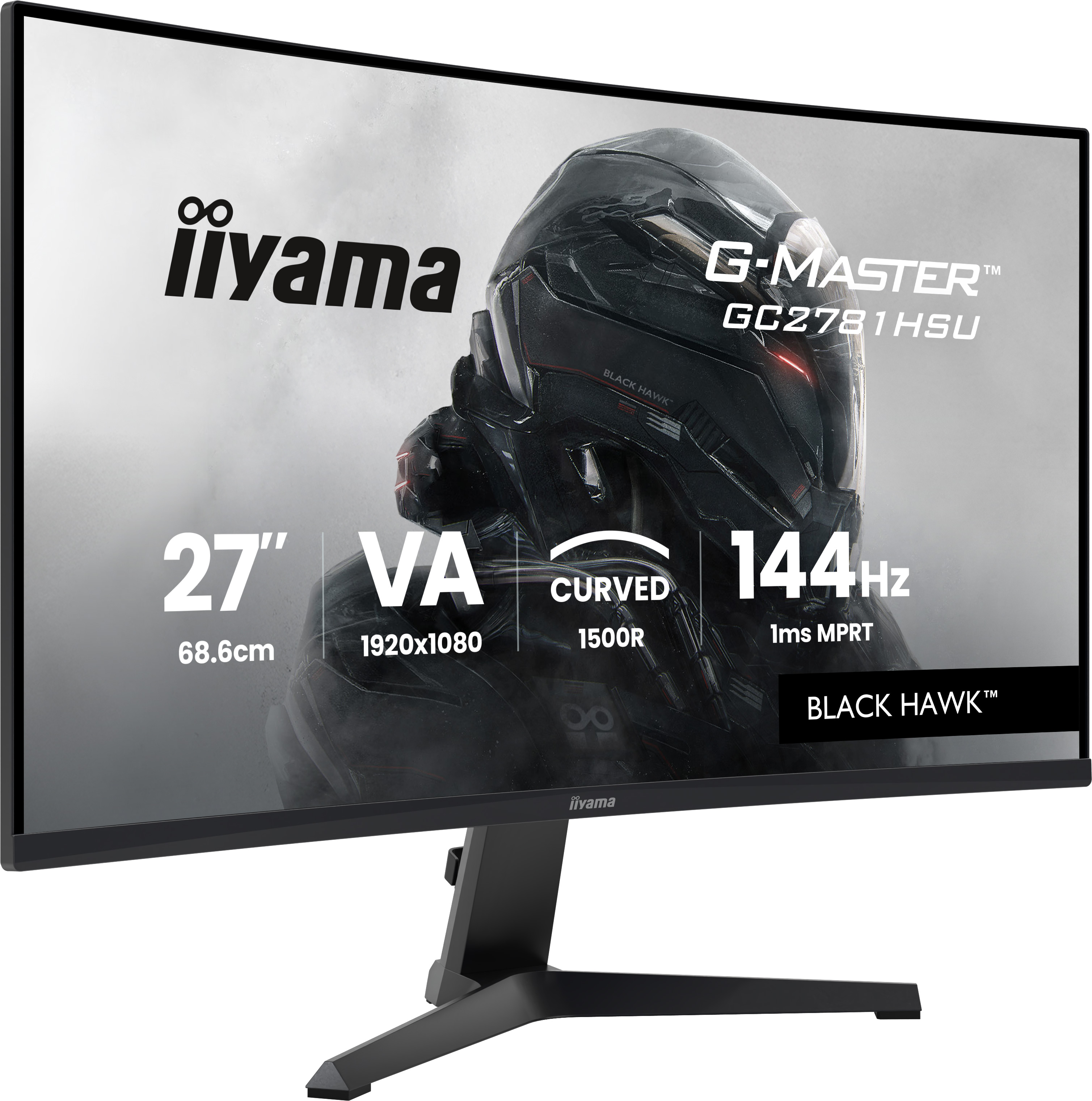 IIYAMA 68.6cm (27) GC2781HSU-B1 16:9 HDMI+DP Lift IPS