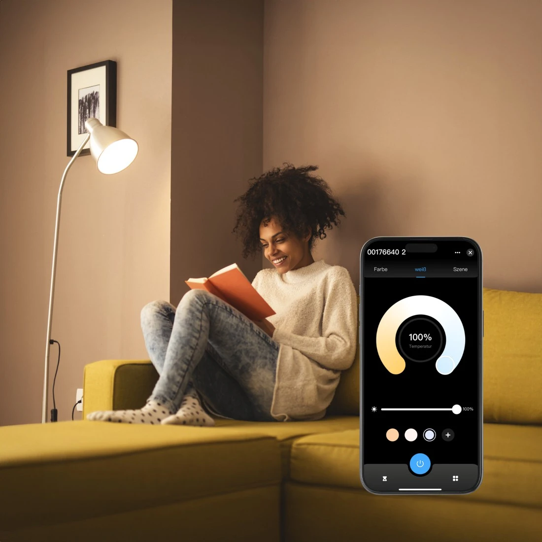 hama LED-Lampe Smarte WLAN GU10 GU10 5 W WLAN, für Sprach- / App-Steuerung, 1 St.