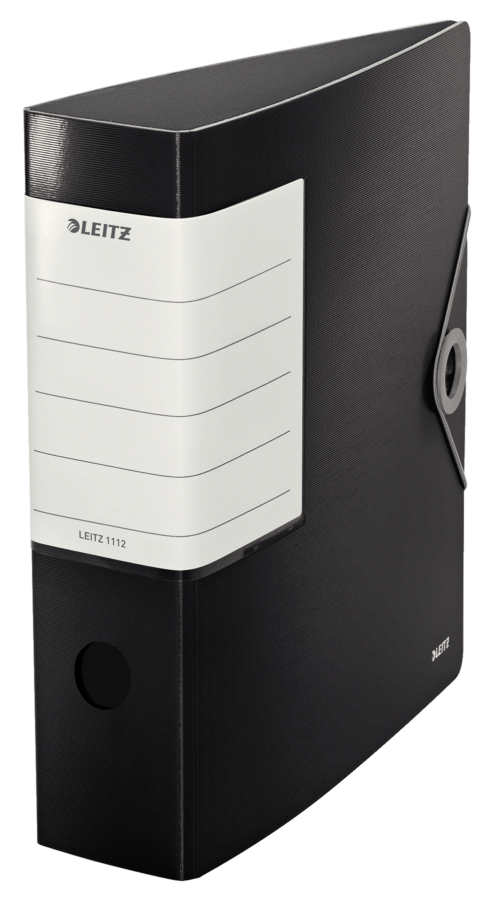 LEITZ Solid 1112 Ordner schwarz Kunststoff 8,2 cm DIN A4, 1 St.