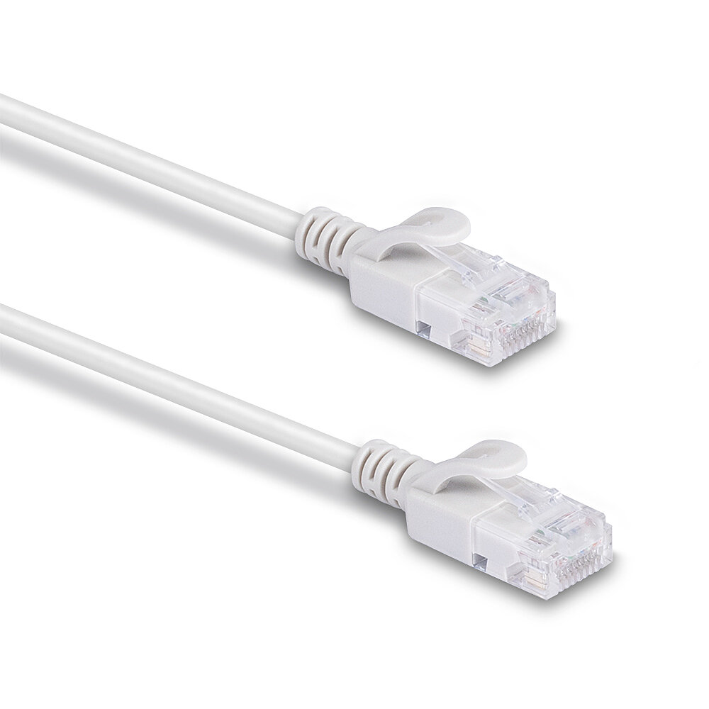 LINDY Patchkabel Cat.6A U/FTP Ultra Slim grau 5m