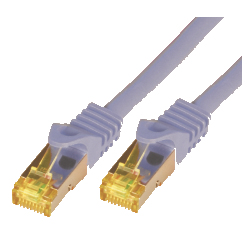 CAT7 SFTP RJ45 LSZH 15M GREY 10GBIT RAW PATCH CABLE