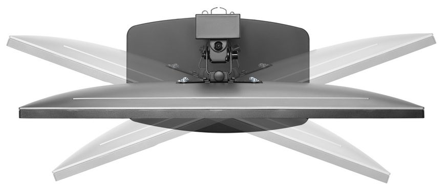 Equip Tischfuß 17-32/1TFT 360° Freistehend 8Kg schwarz lite Retail