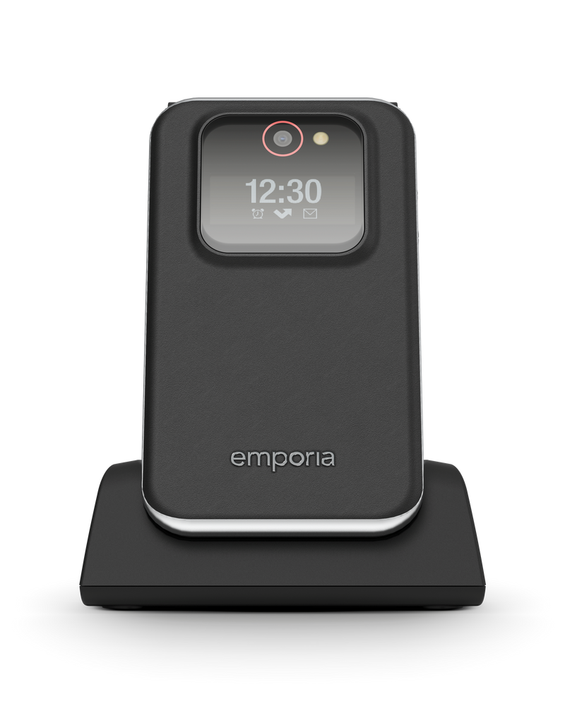 Emporia emporiaJOY (V228), 2G, (V3), Großtastenklapphandy, black