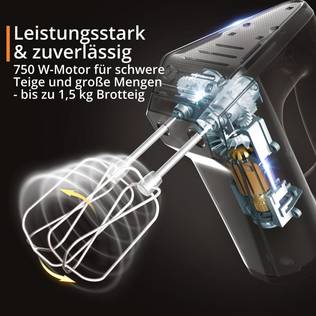 Krups 3 Mix 9000 GN9101 Handmixer