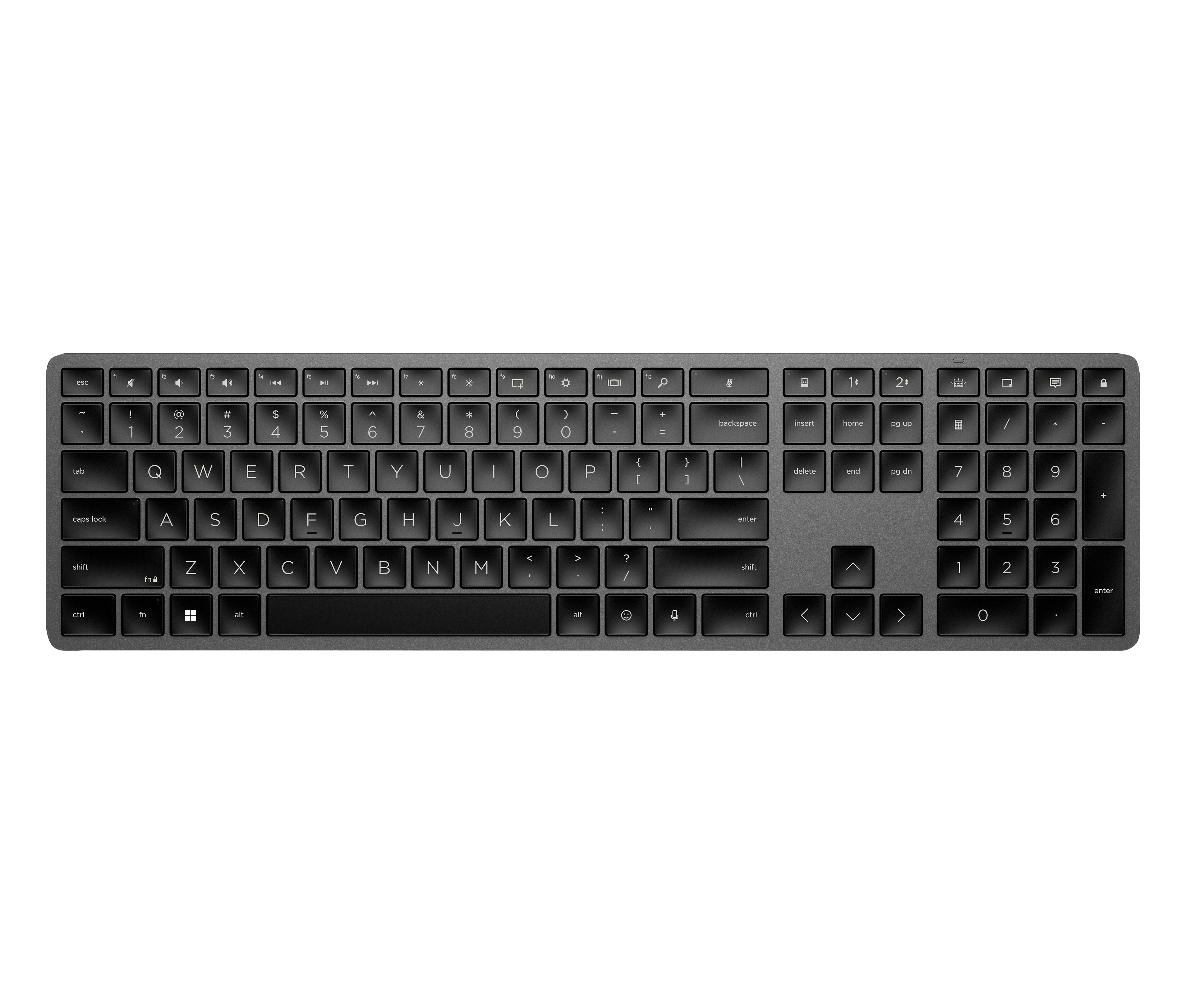 HP 975 USB+BT Dual-Mode Wireless Keyboard Tastatur kabellos(DE)