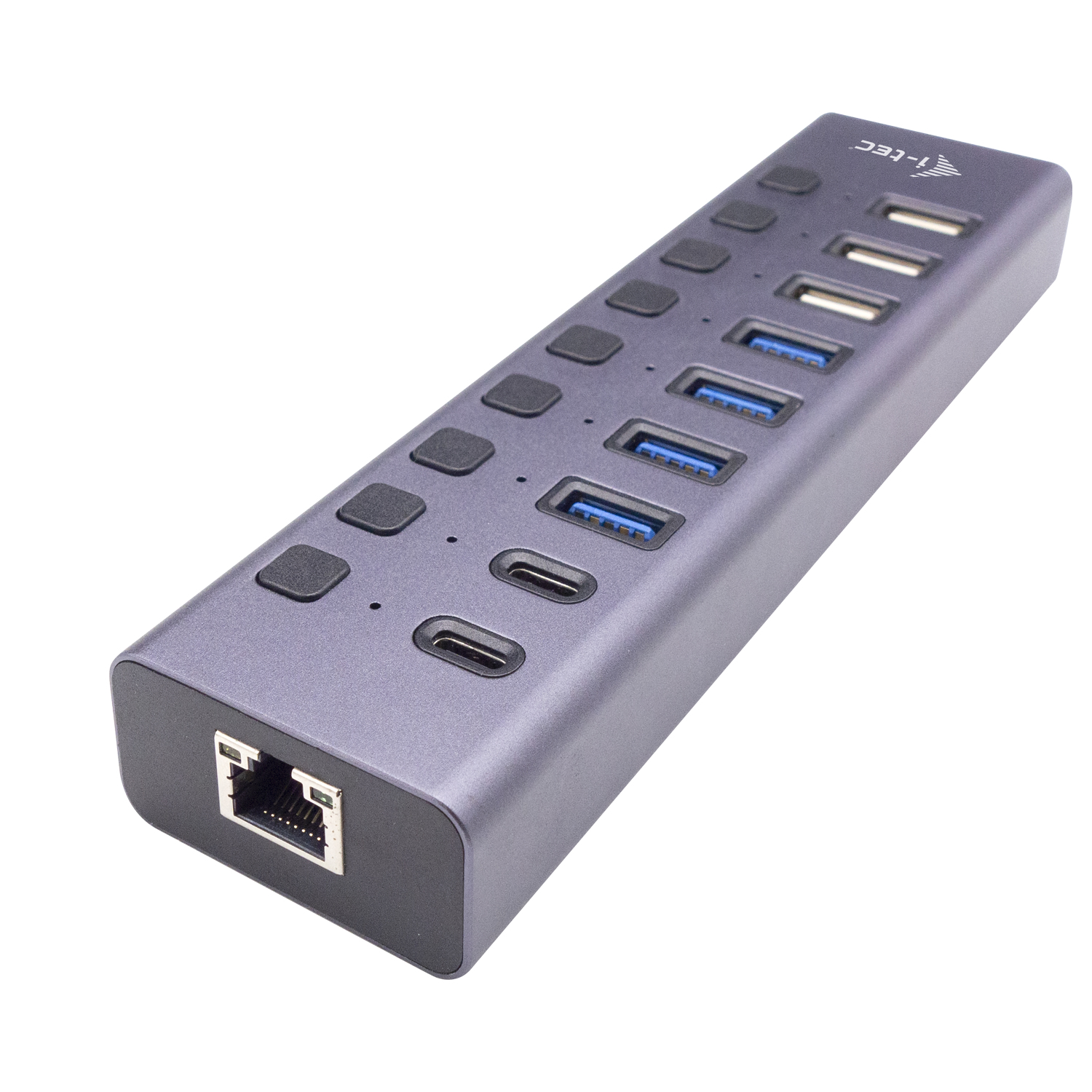 I-TEC CHARGING HUB 9PORT LAN USB 3.0/USB-C POWER ADAPTER 60W