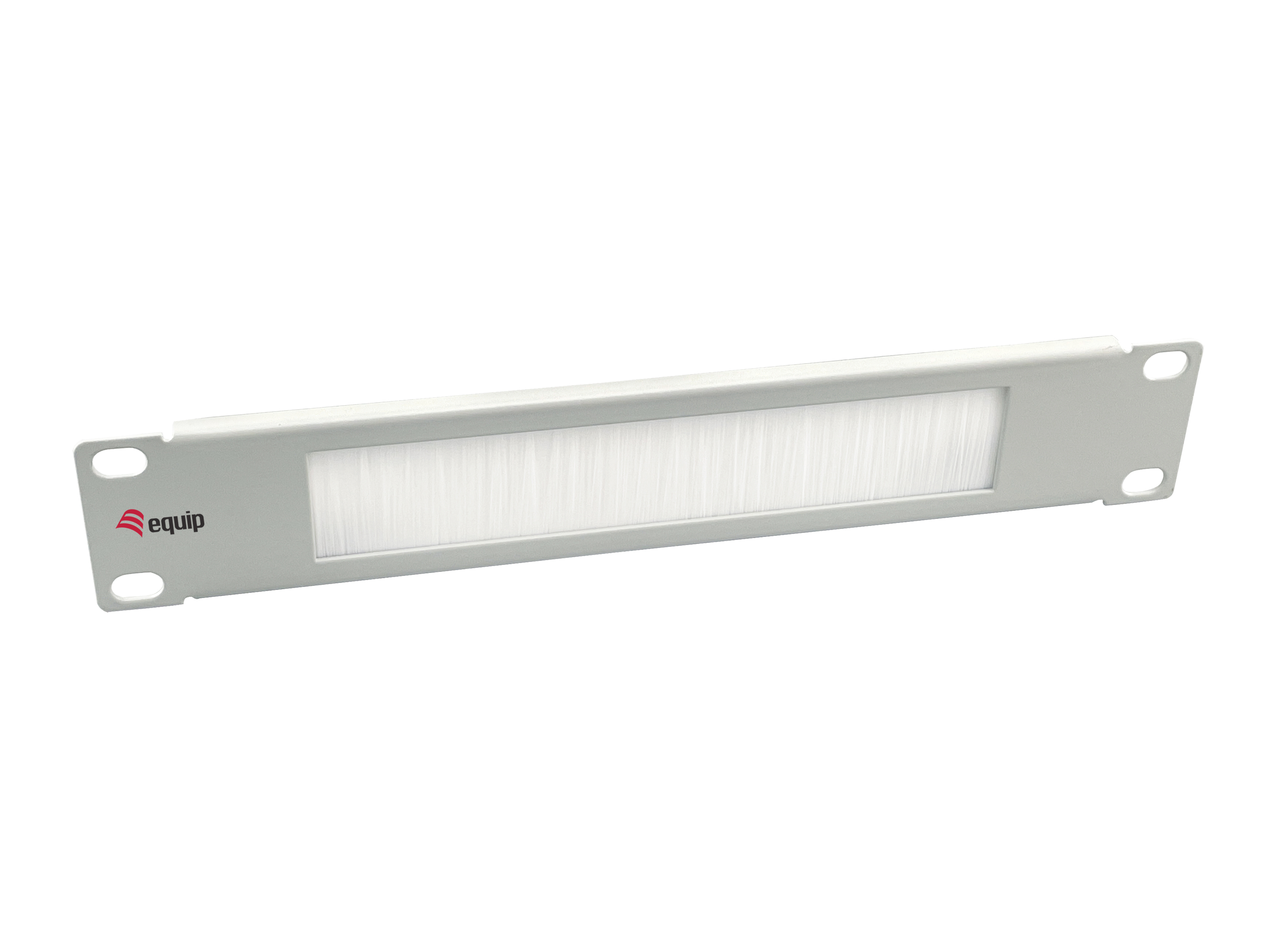 Equip 10 Bürstenblende 1U RAL7035