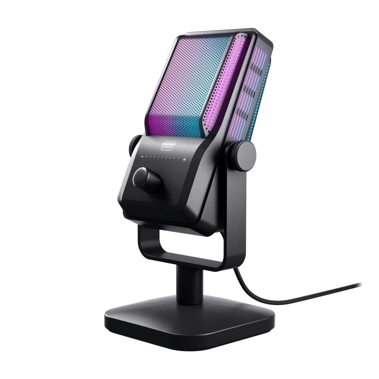 CHERRY XTRFY NGALE R USB-Mikrofon RGB USB-C schwarz