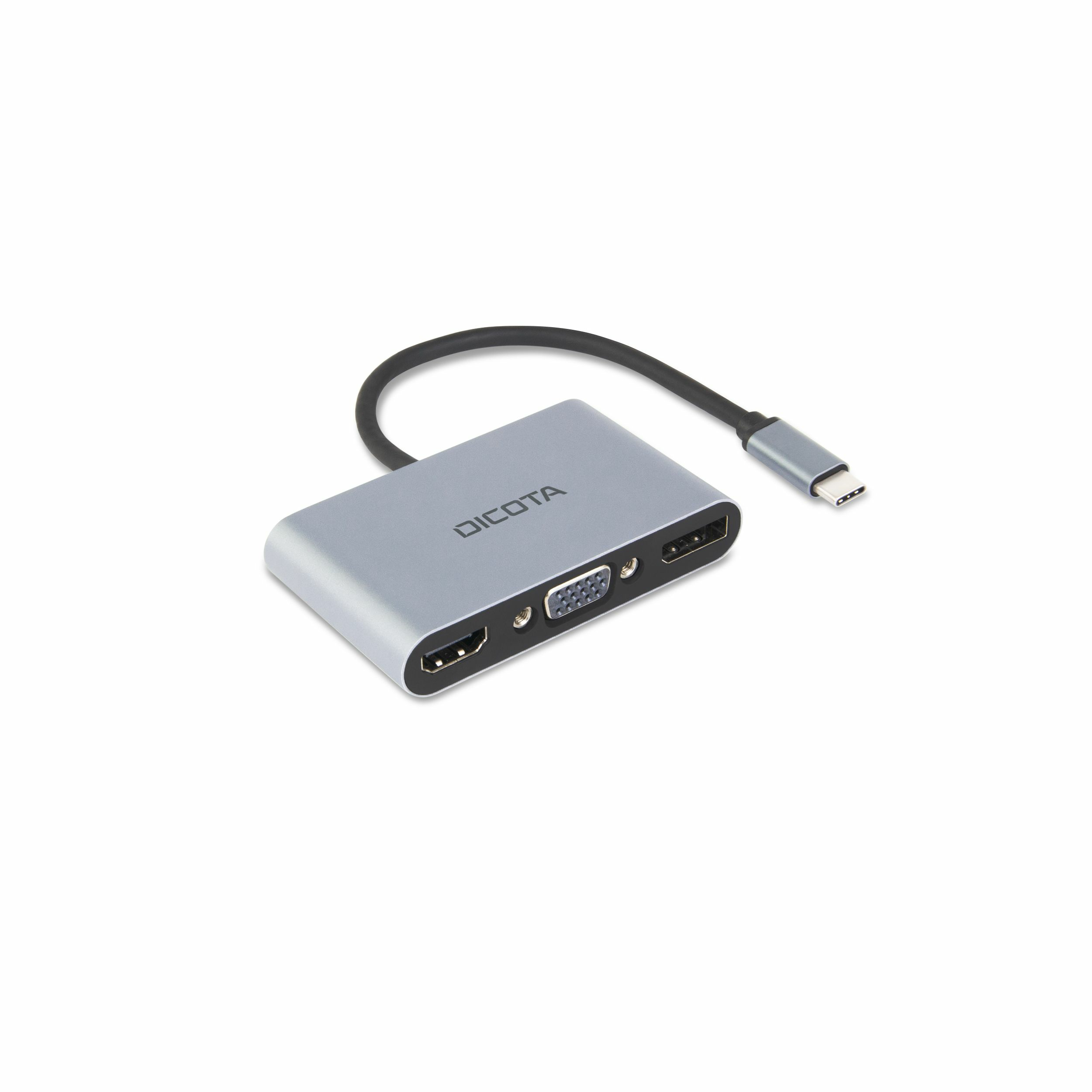 USB-C PORTABLE 5-IN-1 DOCKING STATION 4K HDMI/DP PD 100W