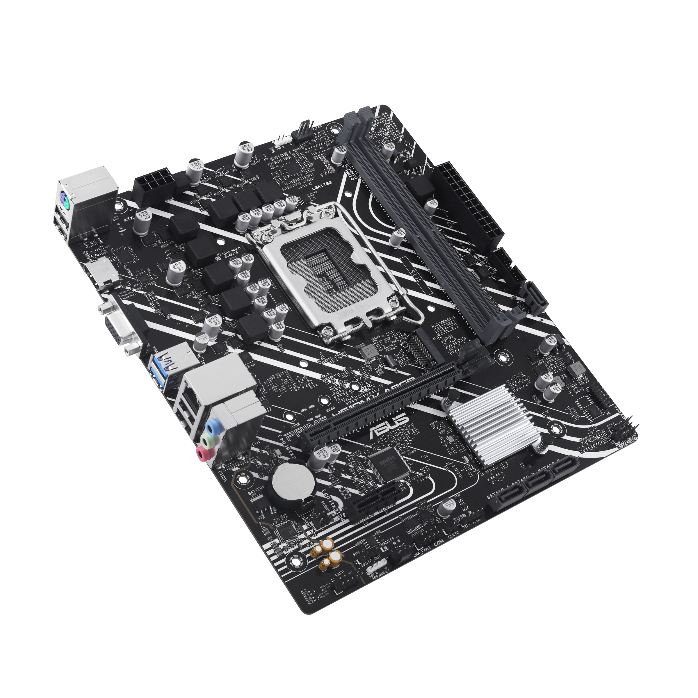 ASUS PRIME H610M-K ARGB LGA 1700 2DDR5 microATX 4xSATA MB 1xHDMI 2.1 1xD-Sub 1xM.2