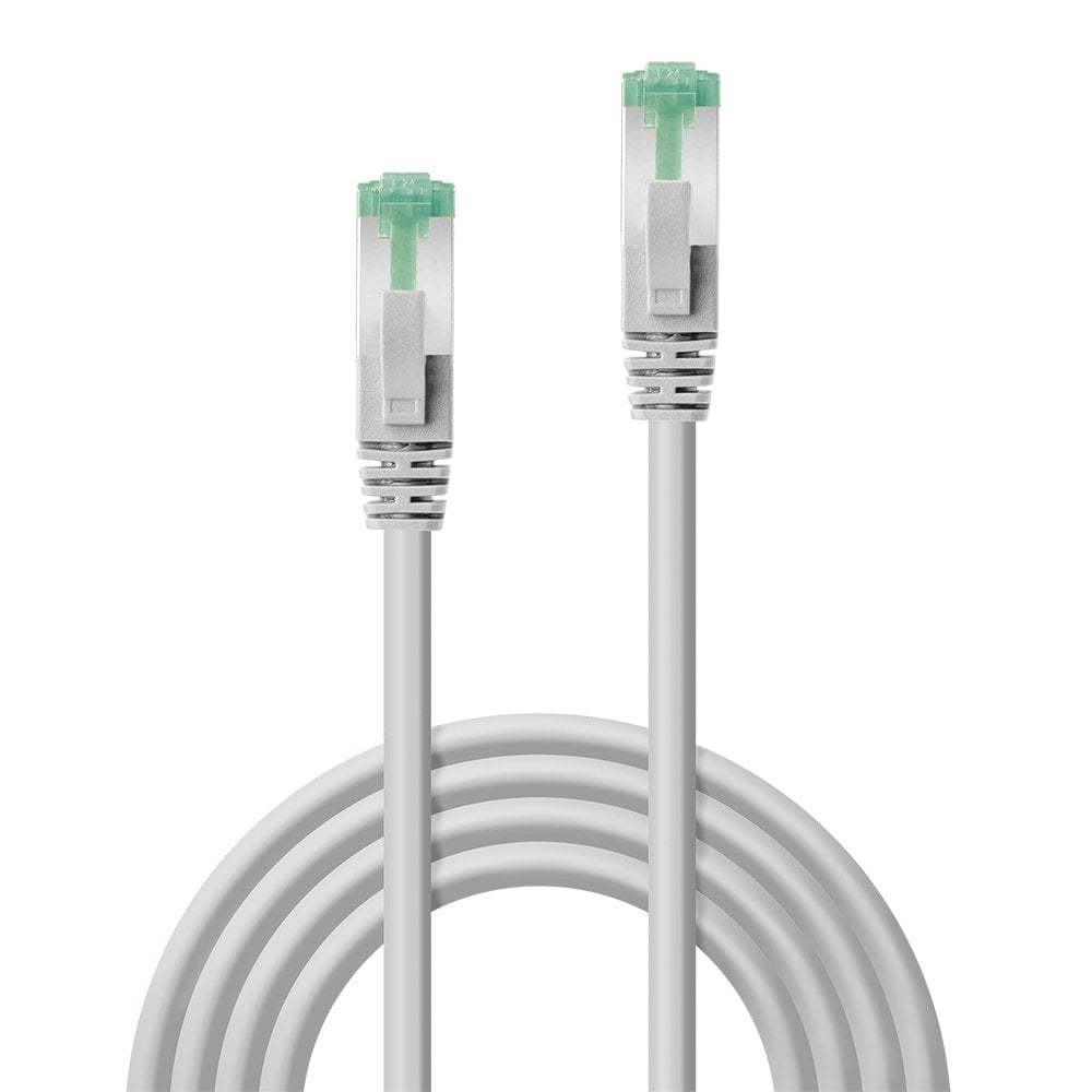 LINDY Patchkabel Cat.6A S/FTP GRS TPE grau 0.5m