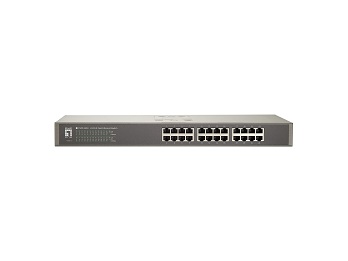 LevelOne Switch 24xFE 19 Metall