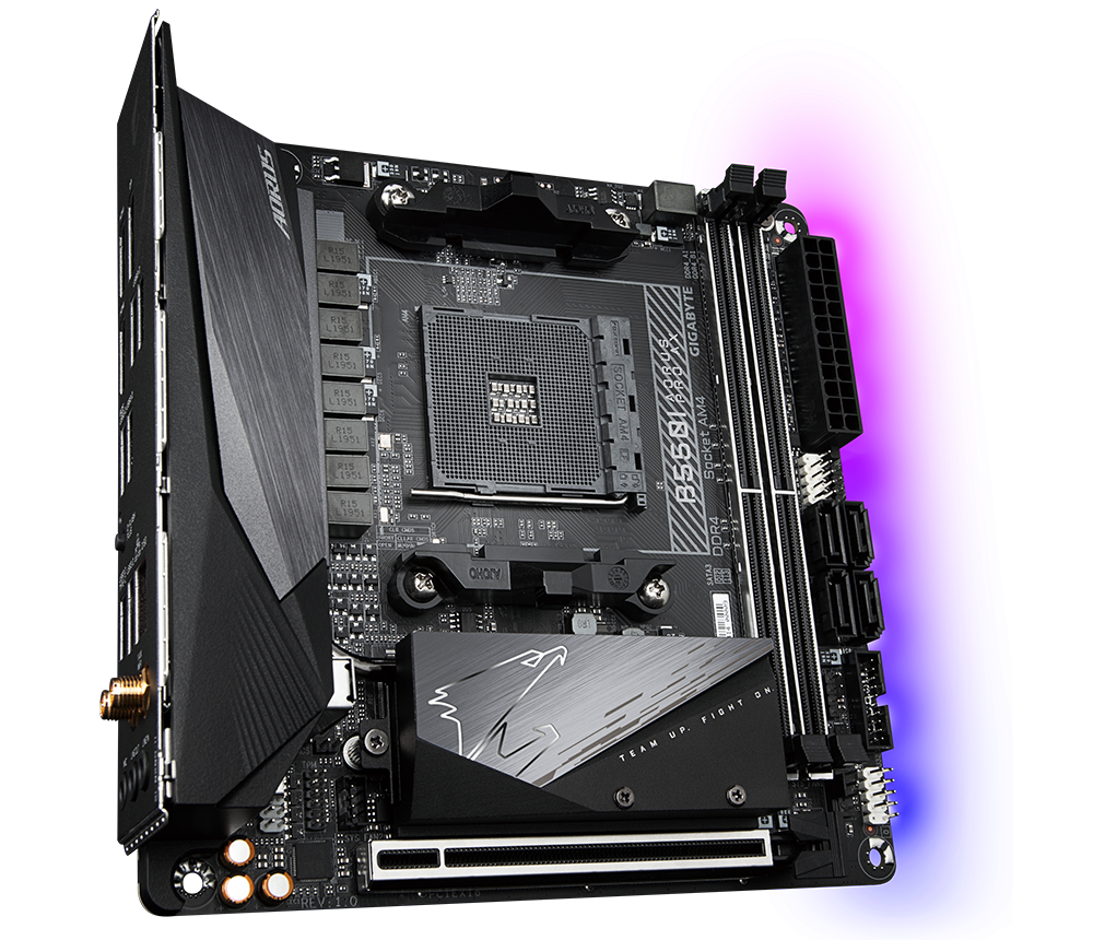 Gigabyte GA-B550I-AORUS PRO AX (AM4) (D)