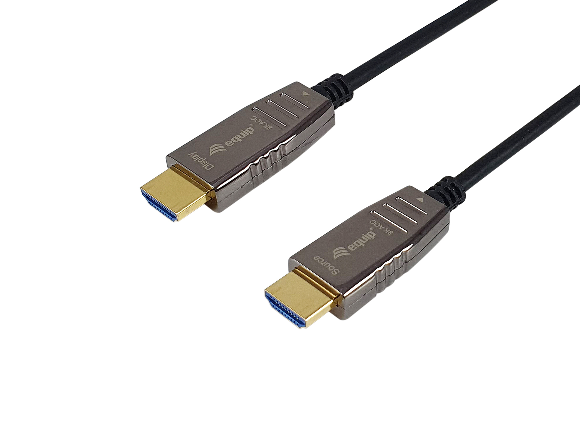 Equip HDMI HS Ethernet 2.1 48Gb AOC 8K/60Hz 50.00m schwarz