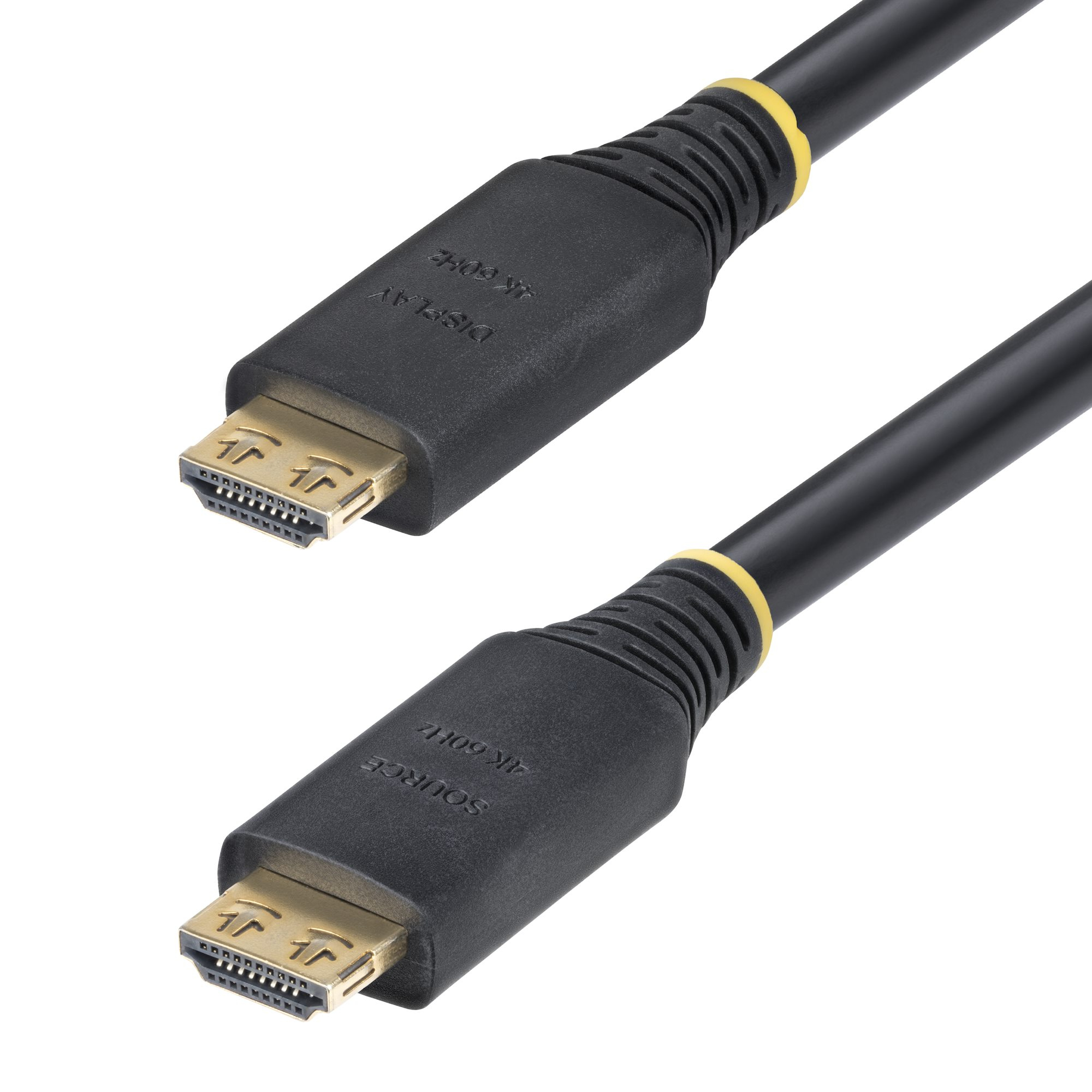 StarTech.com Aktives HDMI Kabel 15 m Griff 18 Gbps Schwarz