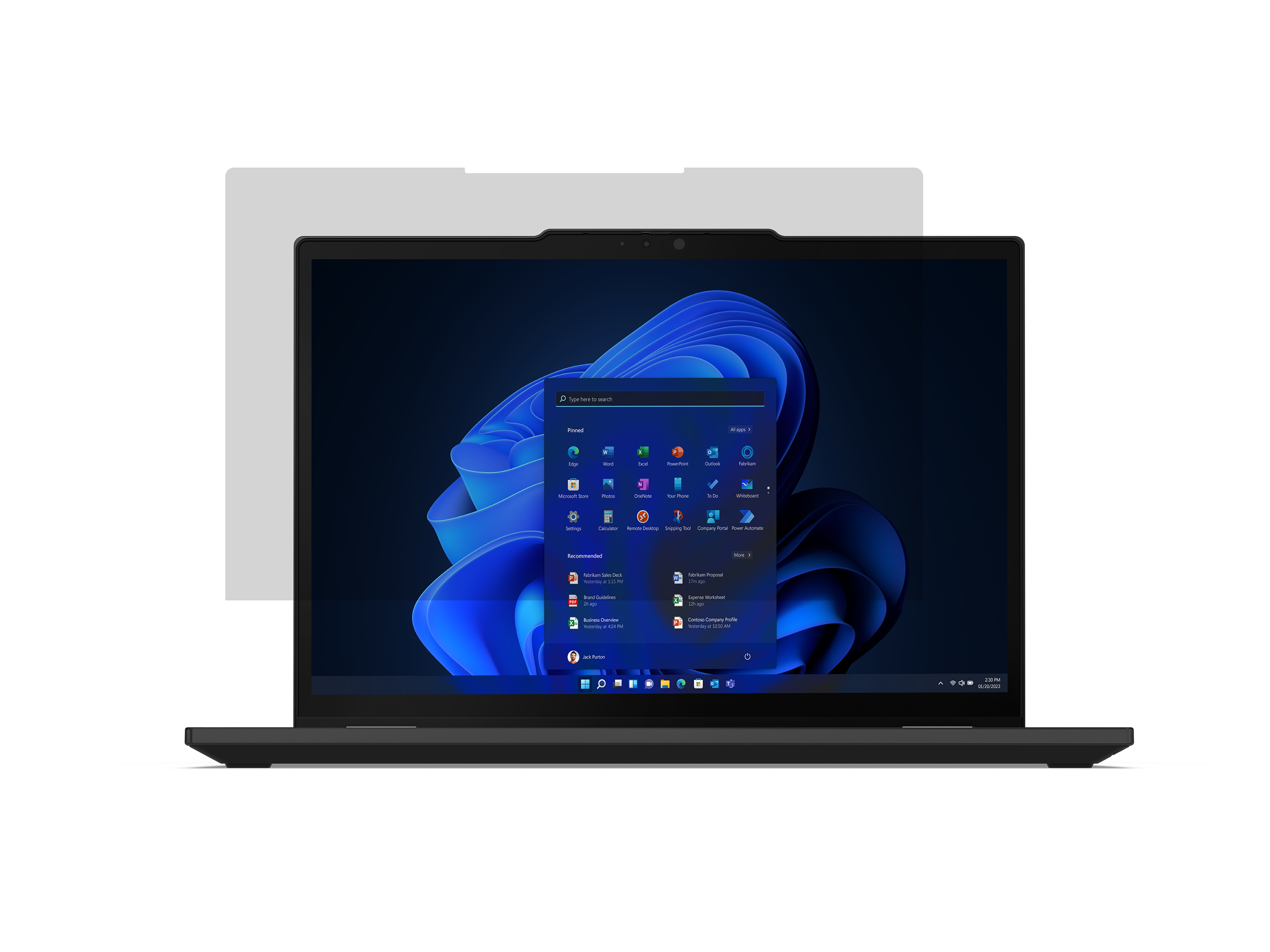 LENOVO Notebook privacy filter 33,78cm 13,3Zoll for ThinkBook 14 G6 IRL 14 G9 AHP ThinkPad P1 Gen8 P16 Gen3 T16 Gen4 T16g Gen3