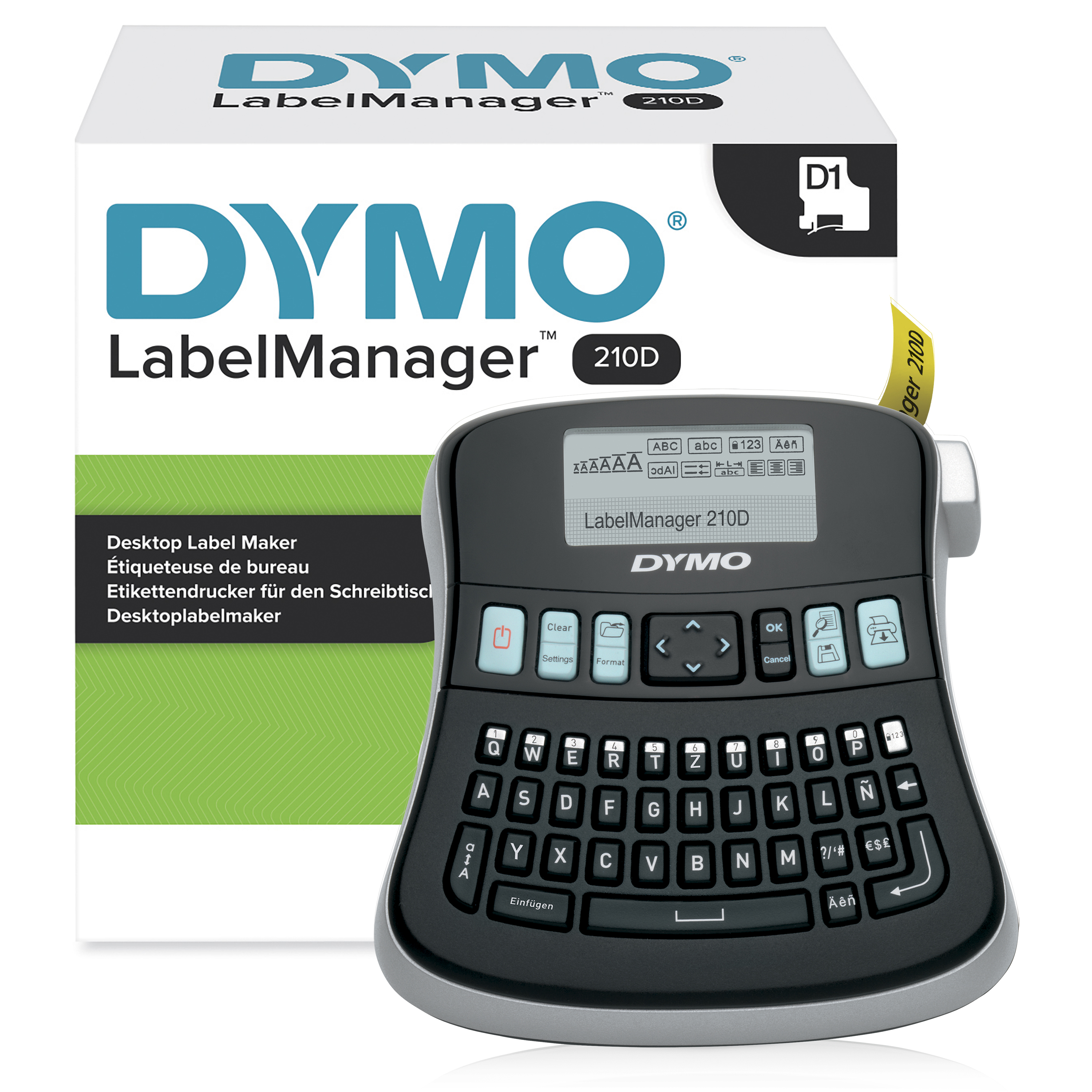 LabelManager 210D+, Beschriftungsgerät