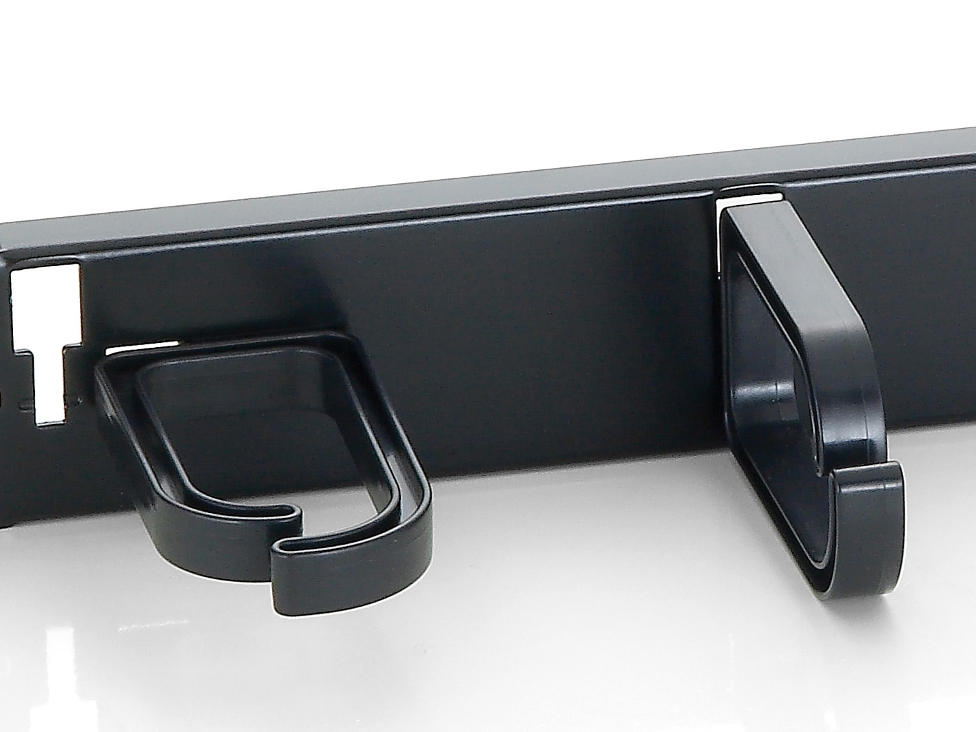 Equip 19 Kabelmanagement 5xPlastikringe Stahl 1U RAL9005