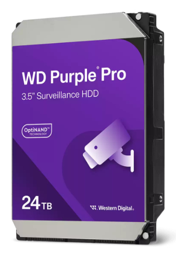 WD PURPLE 24 TB 3.5 IN SATA