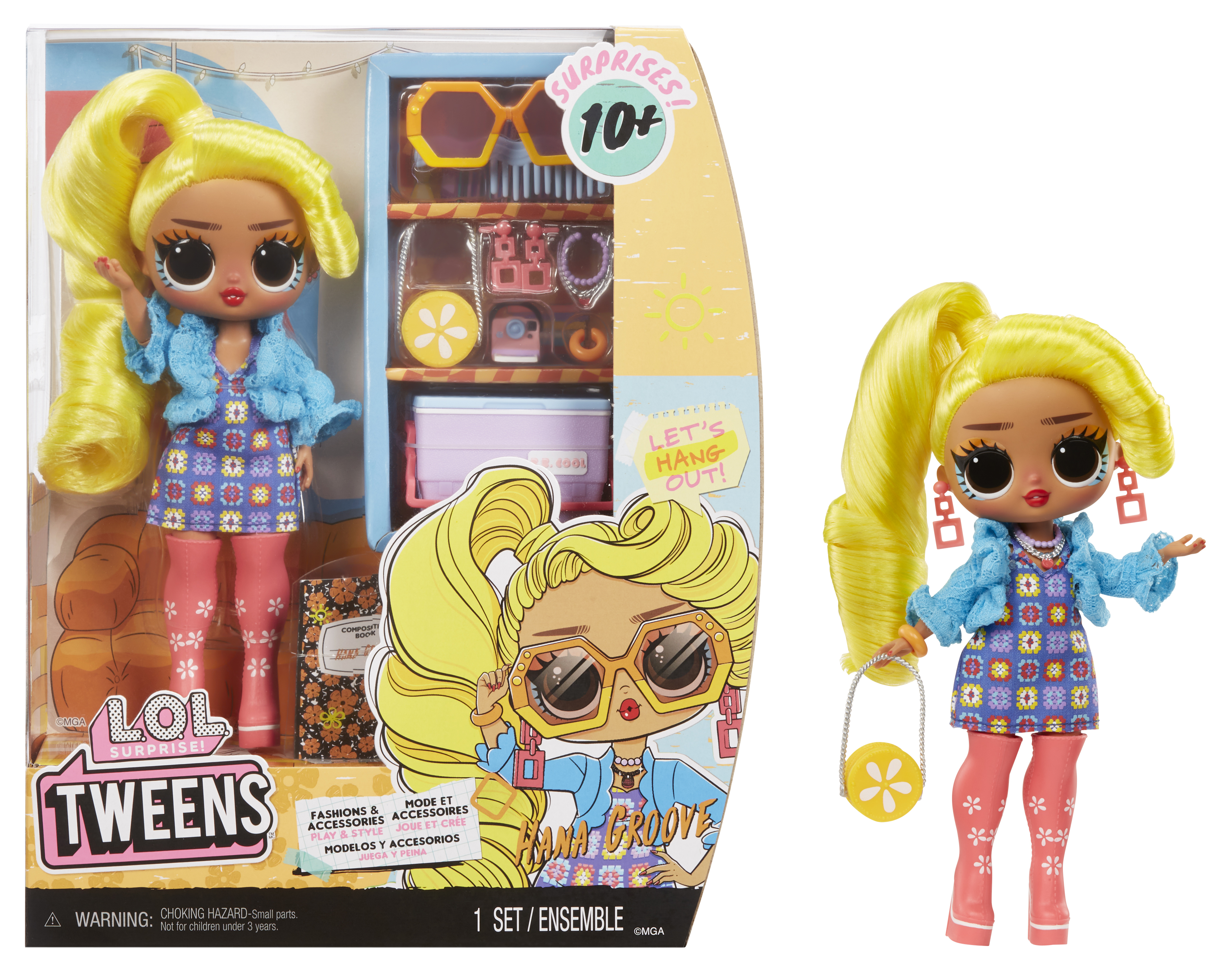 L.O.L. Surprise Tweens - Hana Groove, Puppe