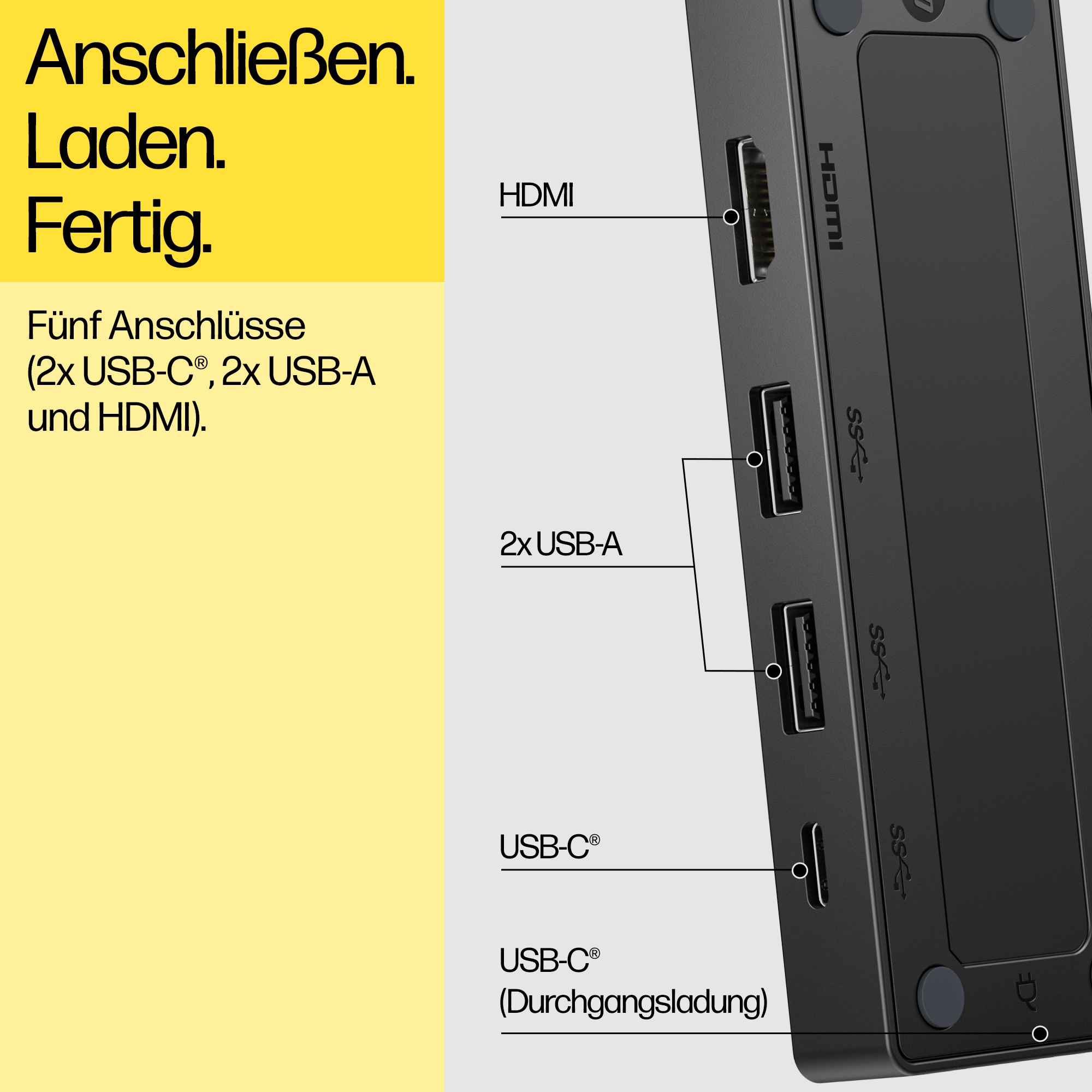HP USB-C TRAVEL HUB G3
