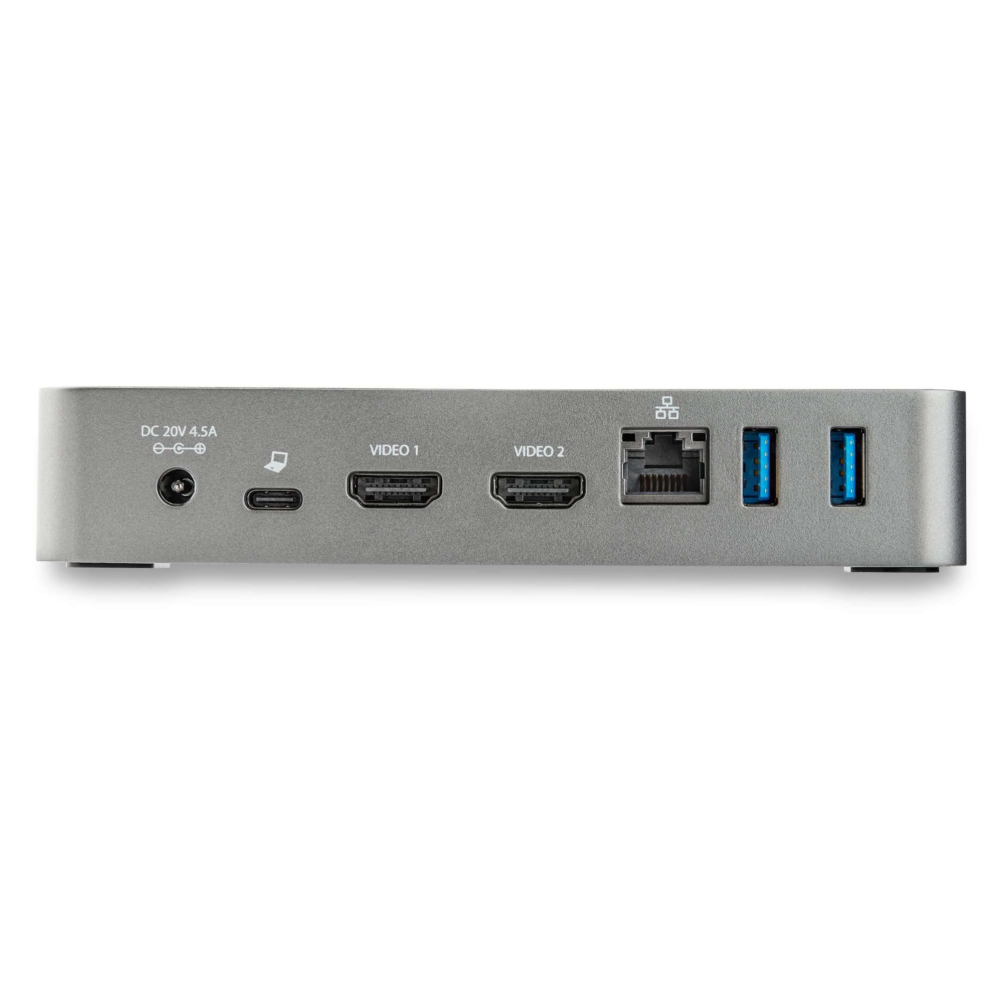 USB-C DOCK FOR 2 HDMI MONITORS 60W PD GBE