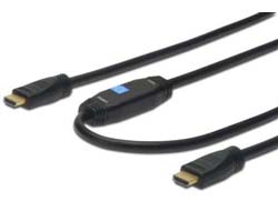 HDMI High Speed Anschlusskabel mit Ethernet und Signalverstärker