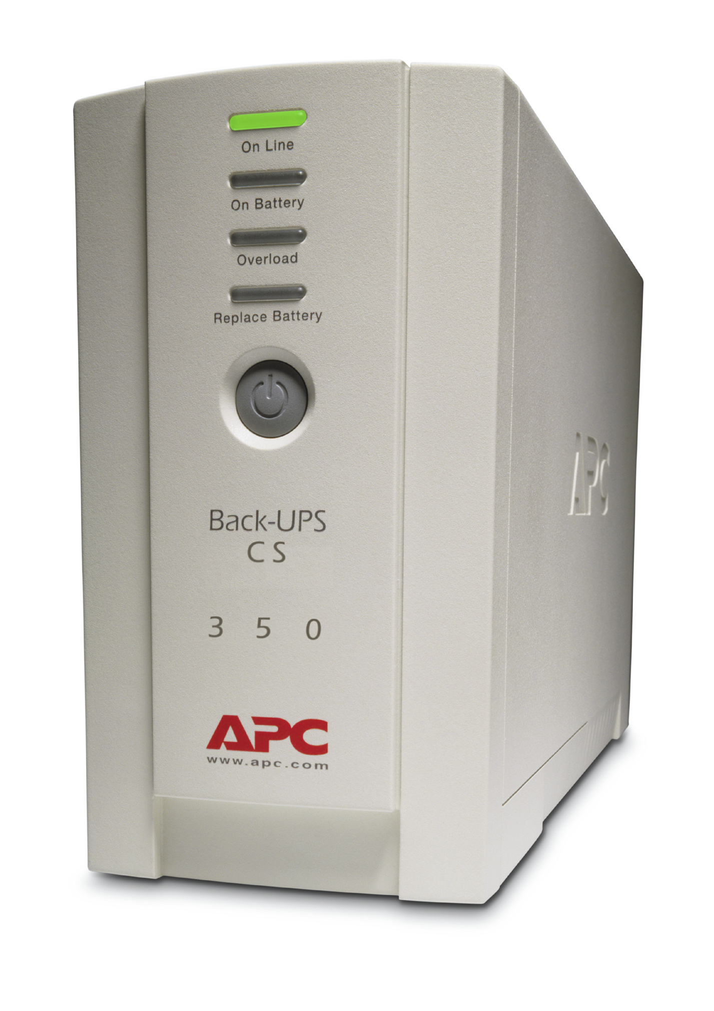 APC Back-UPS CS 350 UPS AC 230V 210Watt 350VA RS-232 USB output connectors 4 beige