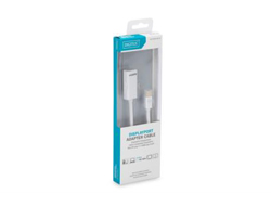 DIGITUS DisplayPortKabel miniDP -> HDMI-A St/Bu 0.15m weiß