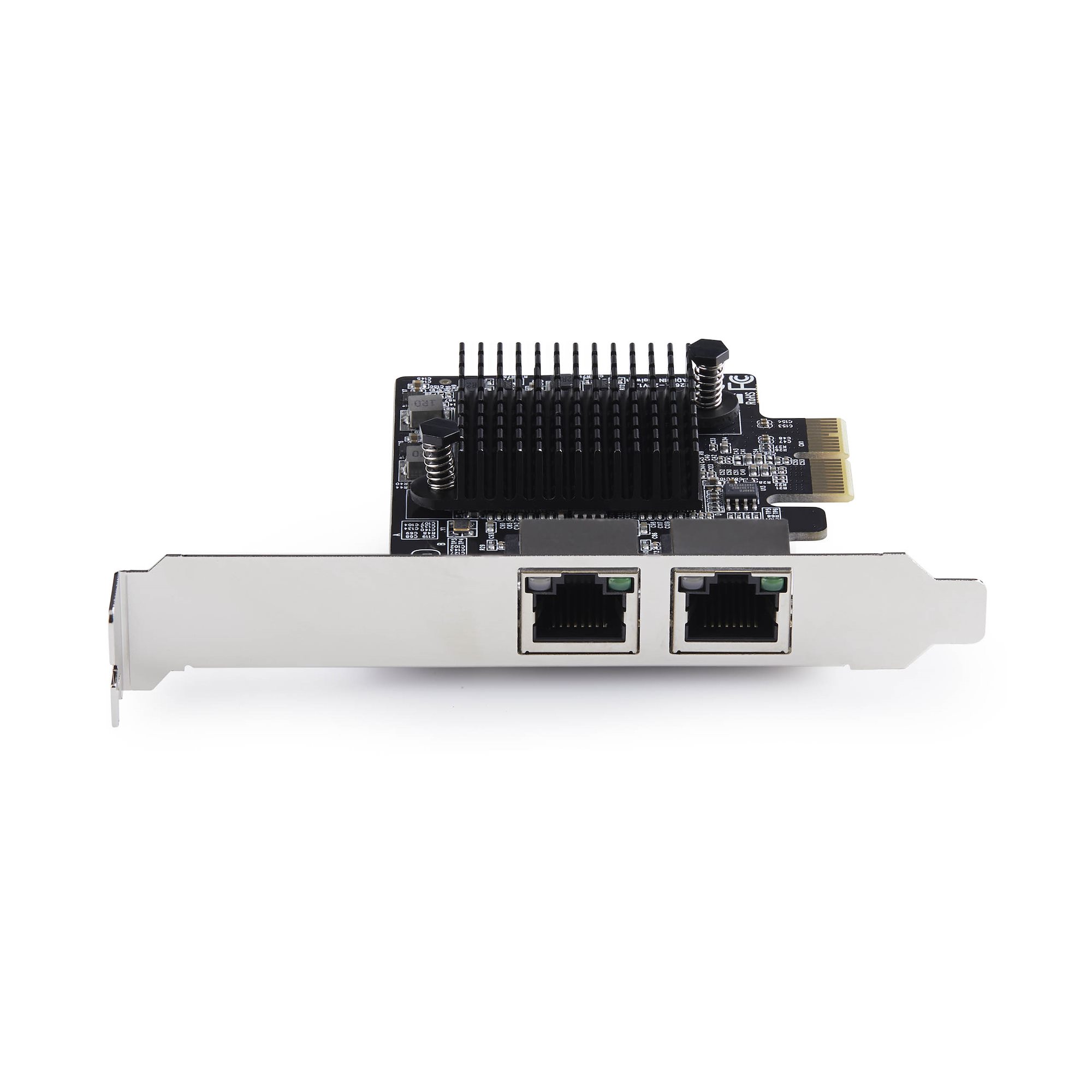 STARTECH.COM 2-Port 5Gbit Netzwerkkarte PCI Express NIC Realtek RTL8126 Windows und Linux Multi-Gigabit LAN 1G 2.5G 5G