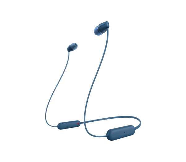 Sony WI-C100 kabellose In-Ear-Kopfhörer, blue