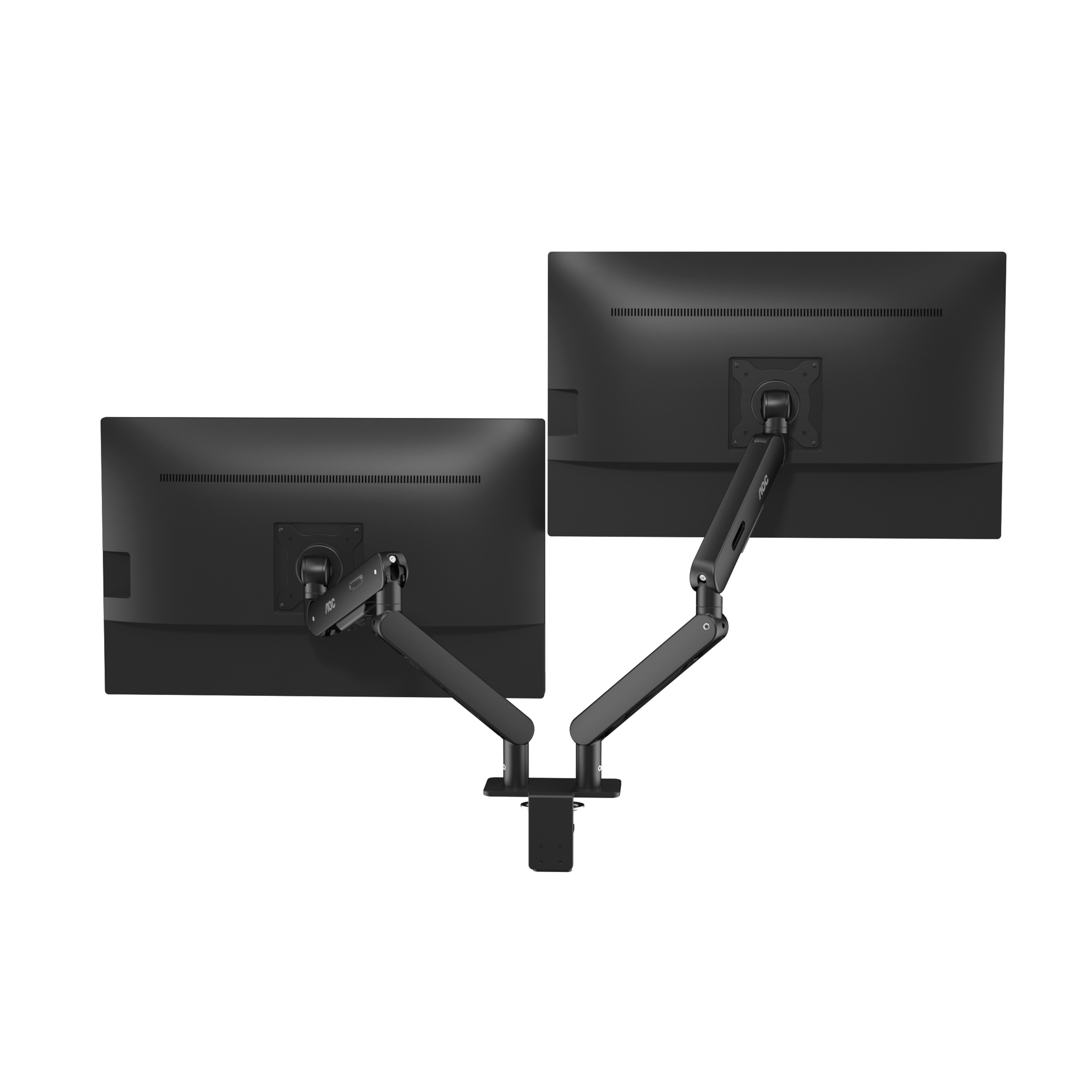 AM420 DUAL MONITOR ARM - BLACK