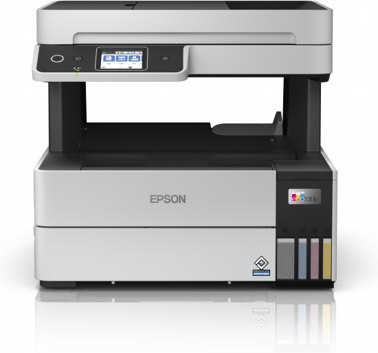 EPSON EcoTank ET-5185 4 in 1 Tintenstrahl-Multifunktionsdrucker grau