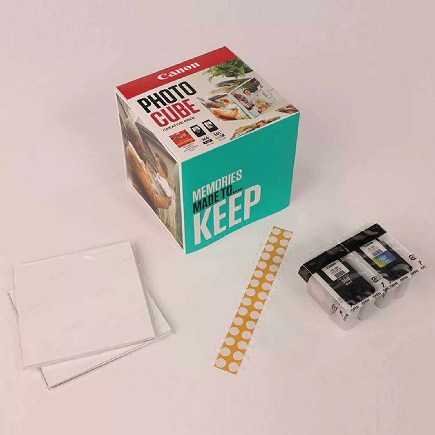 CANON PG-560/CL-561 Ink Cartridge Photo Cube Creative Pack White Blue