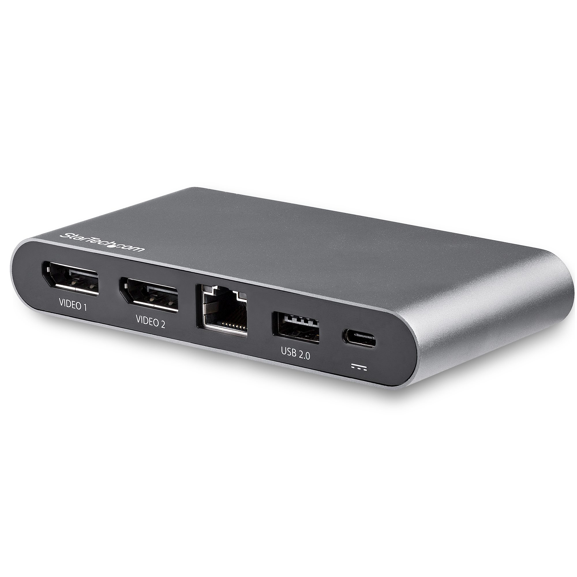 STARTECH.COM Dual Monitor USB-C Multiport Adapter - Windows - 2 x 4K DP - 100W PD 3.0 - GbE? - DP Alt Mode Switch