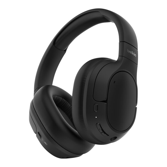 BELKIN SOUNDFORM ISOLATE KABELL OVER-EAR-KOPFHOERER SCHWARZ