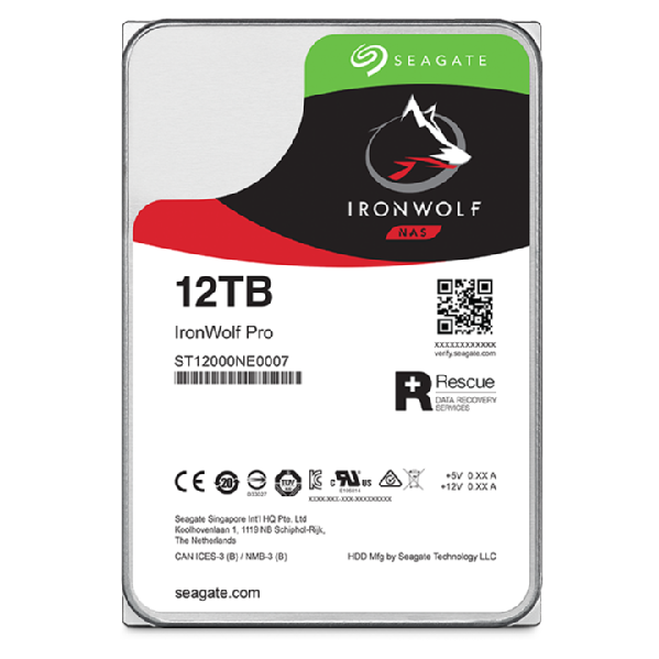 IronWolf Pro NAS 12 TB CMR, Festplatte