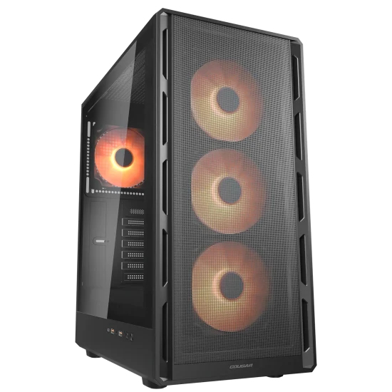 COUGAR Gehäuse Midi-Tower Airface Pure PRO, ARGB, Schwarz