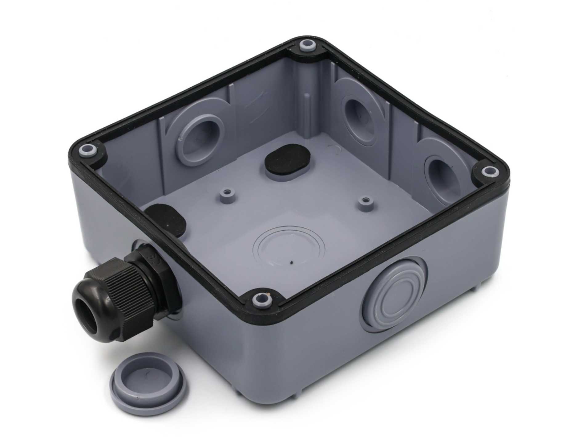 Equip Aufputzdose 1-Port Keystone ungeschirmt outdoor grau